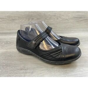 Cobb Hill New Balance Penelope Women's Black Leather 7 Mary Jane Comfort Shoes